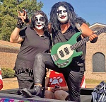 A Peter Criss and Paul Stanley sighting in Colmesneil? Well, maybe not, but these two Colmesneil residents could’ve been mistaken as members of KISS at the recent homecoming parade. Can you guess who they are? There’s no prize or anything for the correct answer but give us your guesses and we’ll publish them in the next edition. COURTESY PHOTO
